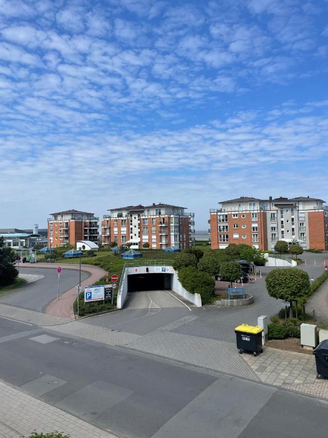 Traumhafte Ferienwohnung "Seeperle" In Cuxhaven - Duhnen Mit Teilseeblick In 1A Lage Luaran gambar