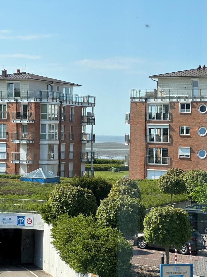 Traumhafte Ferienwohnung "Seeperle" In Cuxhaven - Duhnen Mit Teilseeblick In 1A Lage Luaran gambar