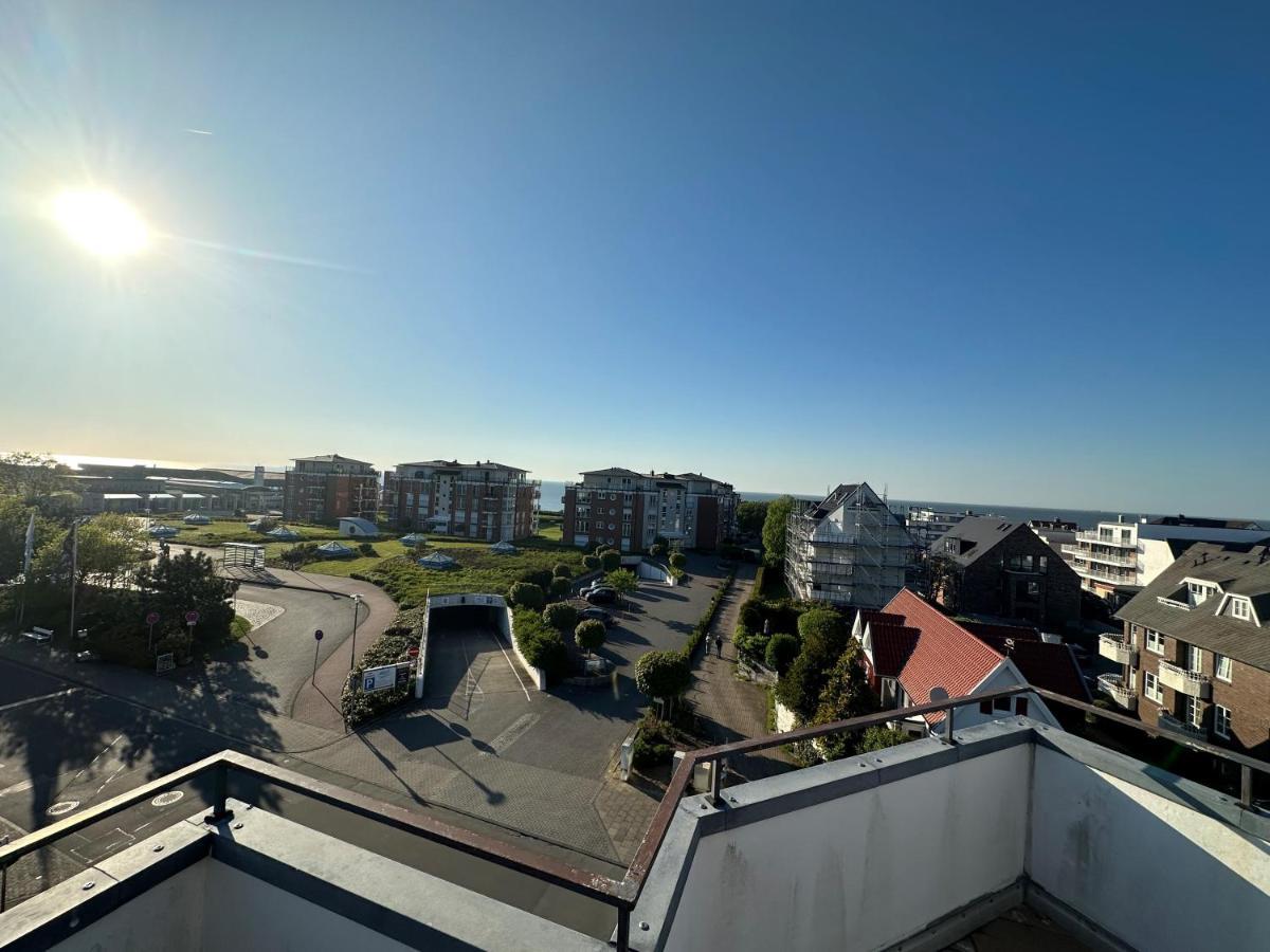 Traumhafte Ferienwohnung "Seeperle" In Cuxhaven - Duhnen Mit Teilseeblick In 1A Lage Luaran gambar