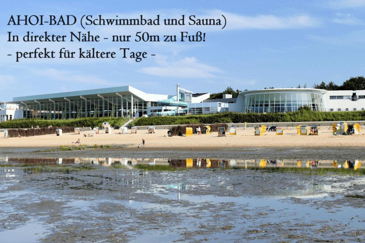 Traumhafte Ferienwohnung "Seeperle" In Cuxhaven - Duhnen Mit Teilseeblick In 1A Lage Luaran gambar